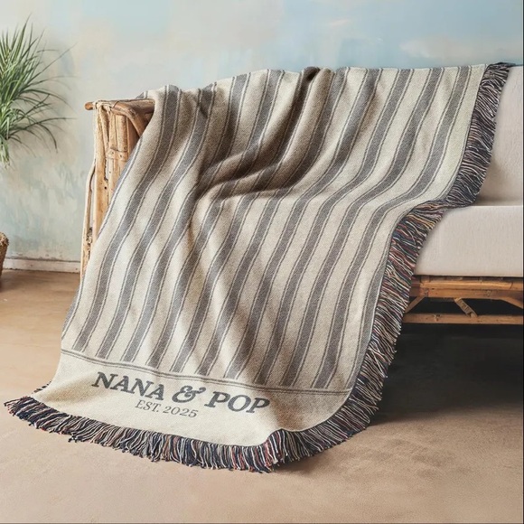 Grammie & Papa 2026 Blanket ✨NWT✨